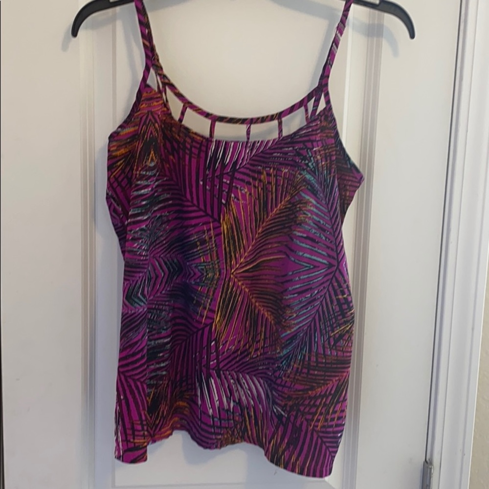 NWT Multiprint Hurley tank top L